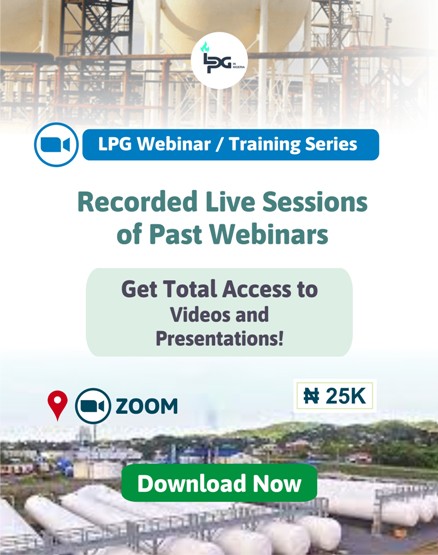 Get Access to our LPG Webinar Series - LPG IN NIGERIA!