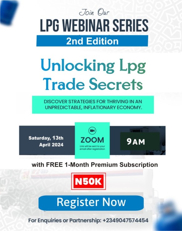 Join our LPG Webinar Series - LPG IN NIGERIA!