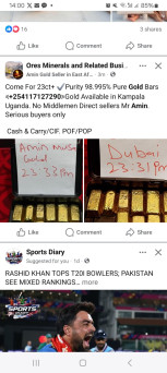 Kenya  KE Buy 98.95% __23+ct Pure Gold Available≼(+254117127290)≽ Gold Bars Suppliers in UG Kampala UK LONDON Canada Ottawa 🇨🇦 Ghana 🇬🇭 Germany Berlin 🇩🇪 Romania South Sudan Juba 🇸🇸 DRC Congo 🇨🇩