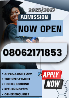 Crescent University, Abeokuta 2026-2027 Academic Session Application Form is out. call 08062171853 to apply