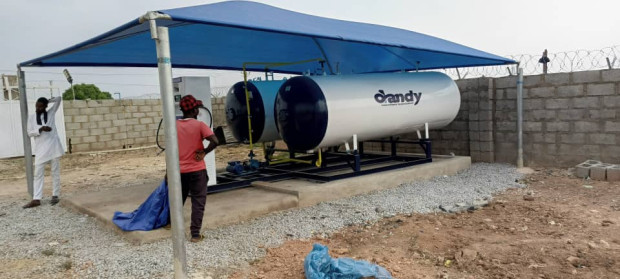 2.5 tons twin Lpg tank