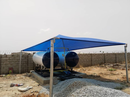 2.5 tons twin Lpg tank