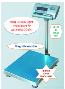 A12 500kg Digital Weighing Scale