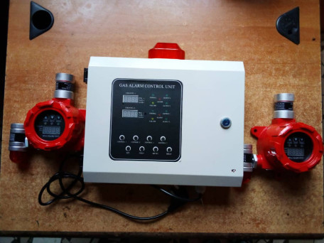 Gas Detector with Control Panel