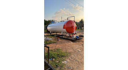 LPG-In-Nigeria Marketplace Product - 2.5tons gas tank and dispenser
