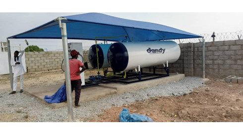 LPG-In-Nigeria Marketplace Product - 2.5 tons twin Lpg tank