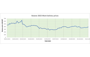 Weekly Mont Belvieu Propane-Butane price review November 3rd 2023-LPG Blog