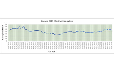 Weekly Mont Belvieu Propane-Butane price review January 5th 2024
