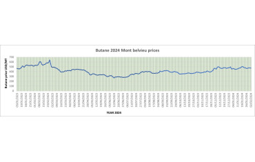 Weekly Mont Belvieu Propane-Butane price review February 2nd 2024