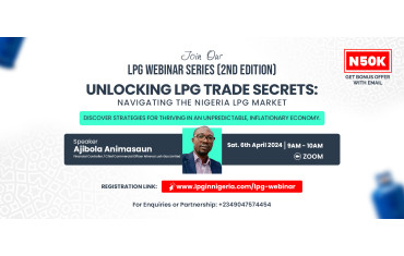 Join Our Second LPG Webinar - Navigating the Nigerian LPG Market!-LPG Blog
