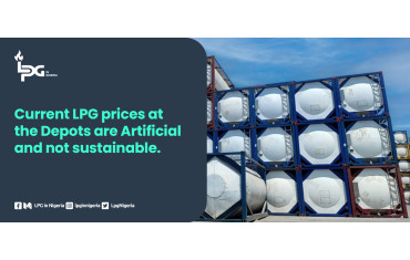Current LPG prices at the Depots are Artificial and not sustainable.