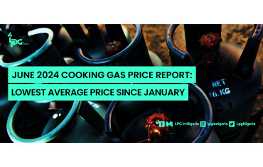 June 2024 Cooking Gas Price Report: Lowest Average Price Since January