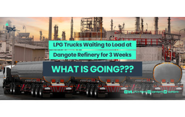 LPG Trucks Waiting to Load at Dangote Refinery for 3 Weeks: What's Going On?