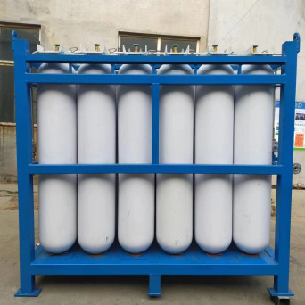 CNG gas cylinder storage