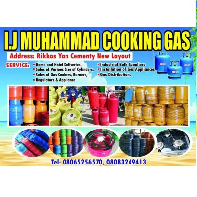 LPG-In-Nigeria Marketplace Seller - I J MUHAMMAD COOKING GAS