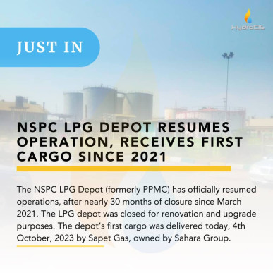 Resurgence of NSPC LPG Depot Since 2021