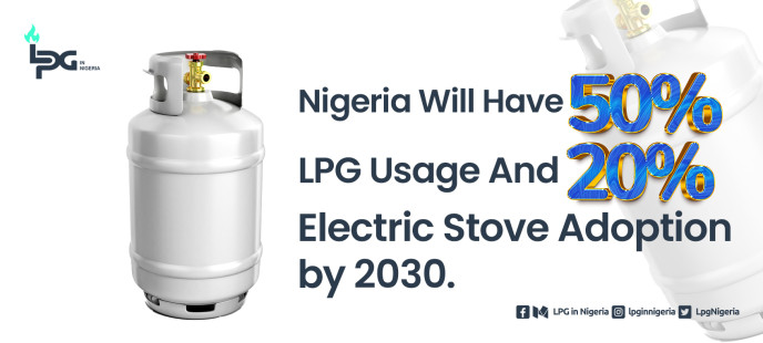 Nigeria Will Have 54% LPG Usage and 20% Electric Stove Adoption by 2030