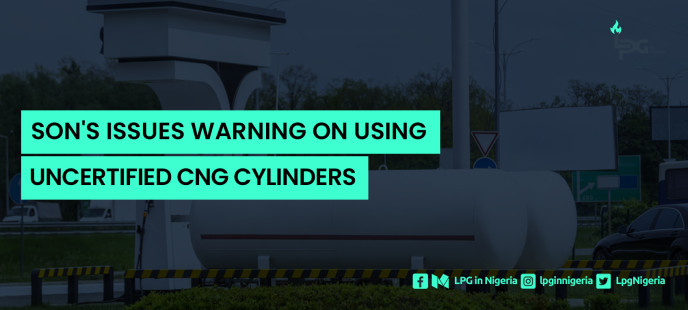 SON's Issues Warning on Using Uncertified CNG Cylinders