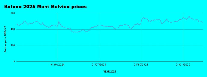 Weekly Mont Belvieu Propane-Butane Price Review: January 14th, 2025