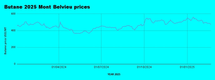 Weekly LPG Mont Belvieu and Nigerian LPG price review February 21st 2025