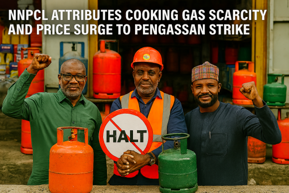 NNPCL Attributes Cooking Gas Scarcity and Price Surge to PENGASSAN Strike