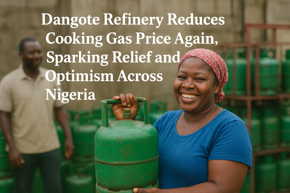 Dangote Refinery Reduces Cooking Gas Price Again, Sparking Relief and Optimism Across Nigeria