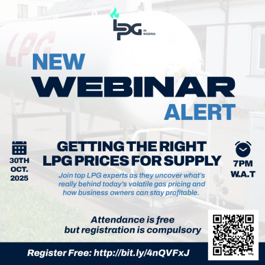 NEW WEBINAR ALERT: Getting the Right LPG Prices for Supply