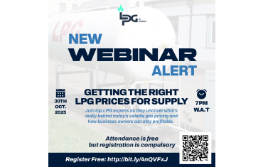NEW WEBINAR ALERT: Getting the Right LPG Prices for Supply